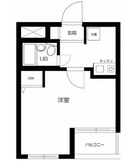 プレール明大前【4階】の間取り
