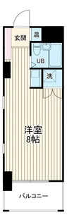 コロネード蕨【6階】の間取り