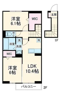 CLASSEUM桶川泉 IV【2階】の間取り