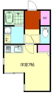 N's ROOM【1階】の間取り