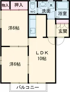 SLハイツ【102号室】の間取り