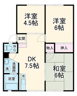 シャトー・TK【1階】の間取り