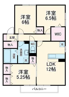 スワロウテイルF【2階】の間取り