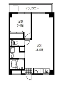 ラポールⅡ【2階】の間取り