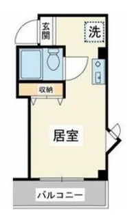 サンアベニューパル【3階】の間取り