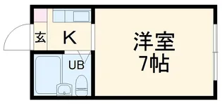 maison Prominence【2-F号室】の間取り