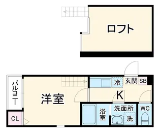 グランメゾン鳴海【102号室】の間取り