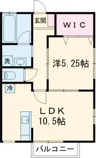 ローズクリフ【2階】の間取り