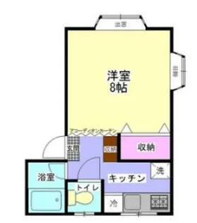 クレストハイム【2階】の間取り