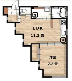 ジョンクラシック 8【201号室】の間取り