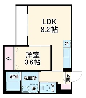 ROBOT HOME 検見川Ⅱ【3階】の間取り