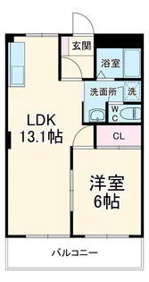 淡交舎【202号室】の間取り
