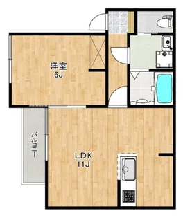 FUJISTA所沢21【1階】の間取り