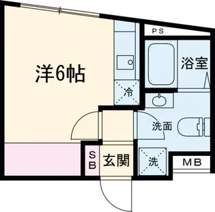 VISTA IZUMI【2階】の間取り