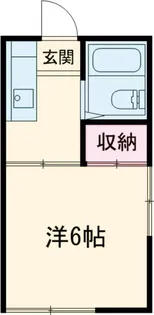 吉村アパート【1F号室】の間取り