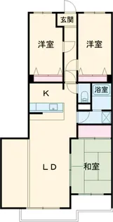 M・サンシャイン【3階】の間取り