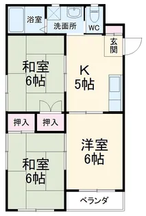 チェリーコーポ【4-A号室】の間取り
