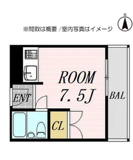 本庄アーバンハウス【4階】の間取り