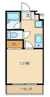 プランドール相模大野【1階】の間取り