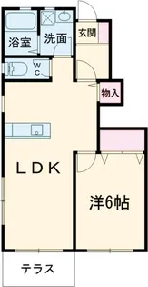 プライムメゾンA【12号室】の間取り