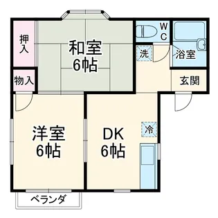 ファミールメゾン【2階】の間取り