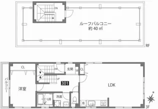Hikari.BLD【3階】の間取り