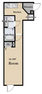 グランカーサ五反野【3階】の間取り