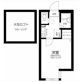 リヴィエール川崎【2階】の間取り