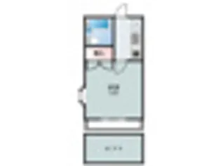 メモリアス大和【1階】の間取り