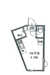 アーバンプレイス南阿佐ヶ谷ⅡA【1階】の間取り