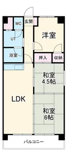 サクセス大喜【2B号室】の間取り