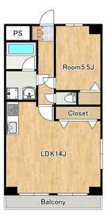 シティレジデンス豊田【405号室】の間取り
