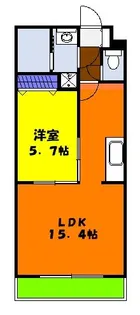 フォルモンテ【3階】の間取り