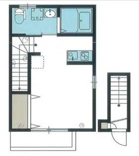 ハーモニックプレイス【2階】の間取り