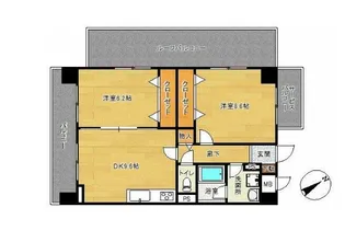 幕張本郷テクノプラザ【3階】の間取り