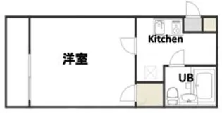 フレスコ西大井【3階】の間取り