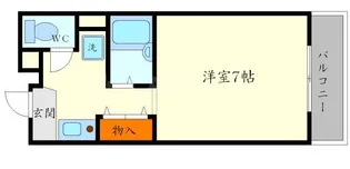 コムズハウス千里中央Ⅰ【1階】の間取り