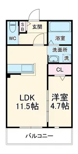 Your Maison Chi・Kanon【2階】の間取り