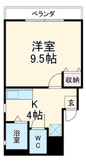 パルファン【303号室】の間取り