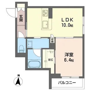 シャーメゾン大和東レジデンス【2階】の間取り