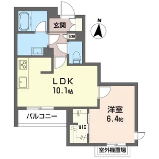 シャーメゾン大和東レジデンス【3階】の間取り