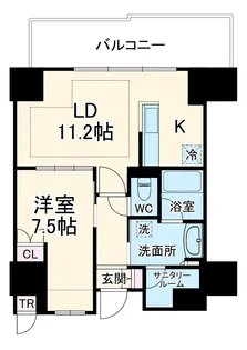 ザ・ハウス豊橋WEST 503号室【503号室】の間取り