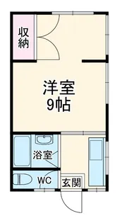 マルマン杉田【2階】の間取り