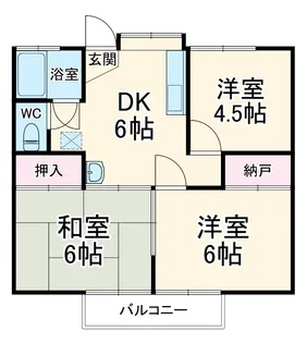 パーソナルマンション青山【2階】の間取り