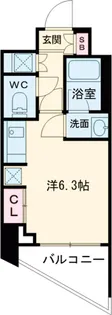 S-FORT中板橋【7階】の間取り