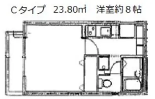 アマービレ【103号室】の間取り