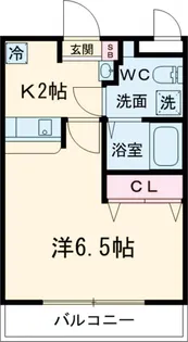 S−FORT玉川学園前【3階】の間取り