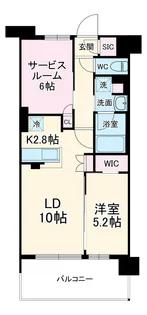 スカイグランデ津田沼【2階】の間取り