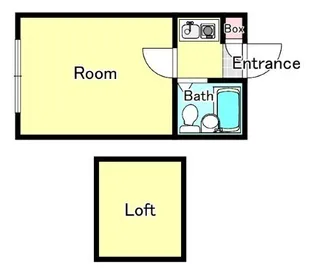 ジュネパレス千葉第14【103号室】の間取り