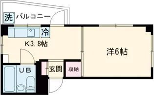 井村ビル【2階】の間取り